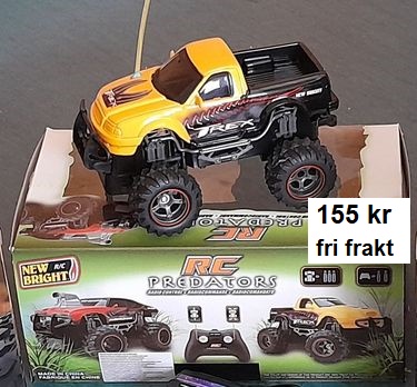 2WD radiostyrd monstertruck