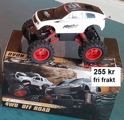 4WD radiostyrd monstertruck