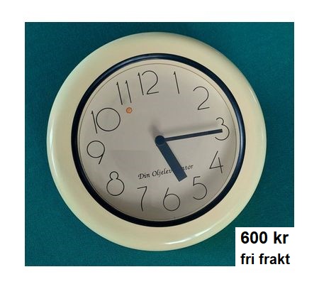 Nostalgia, memorabilia - väggklocka